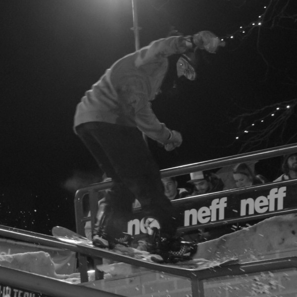 Rididng the rail with Max de Vries