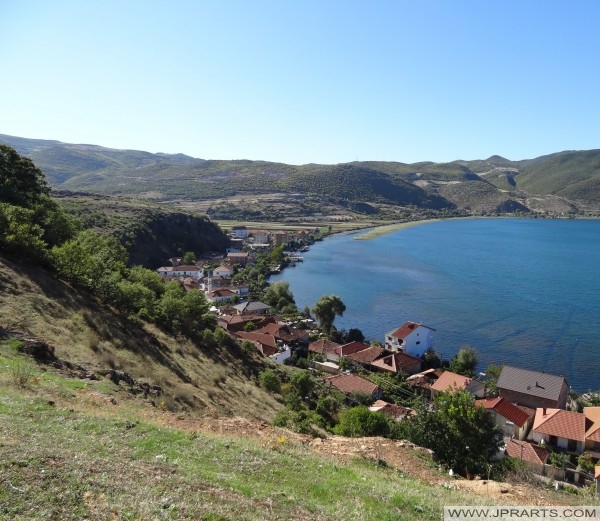 bay of Lin (Albania) zatoka w Lin (Albania)