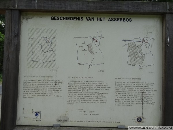 Geschichte Asserbos (Assen, Niederlande)