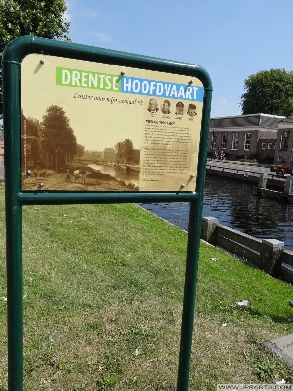 bilgi işareti Drentse Hoofdvaart (Assen, Hollanda)