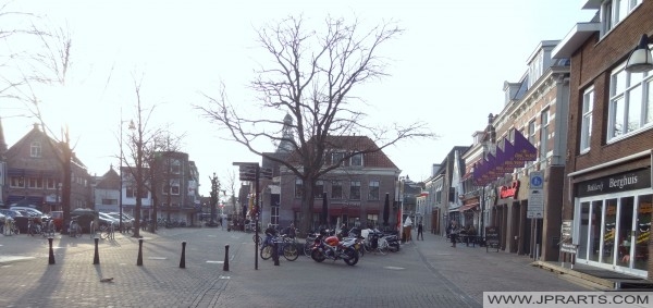 Platz in Meppel, Niederlande