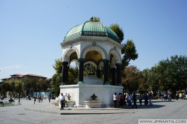 Fountain of Kaiser Wilhelm II (Istanbul, Turkey) Brunnen von Kaiser Wilhelm II (Istanbul, Türkei)