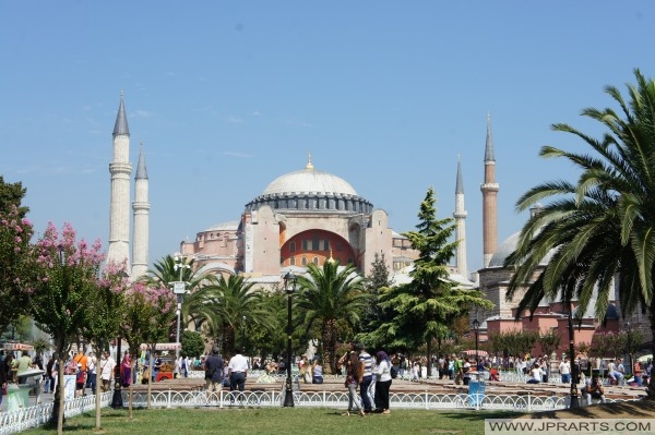 Hagia Sophia or Aya Sophia (Istanbul, Turkey)
