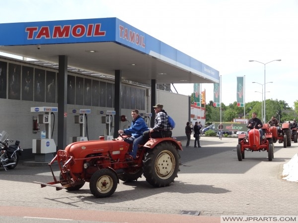 Oude Tractors in Deurne, Nederland
