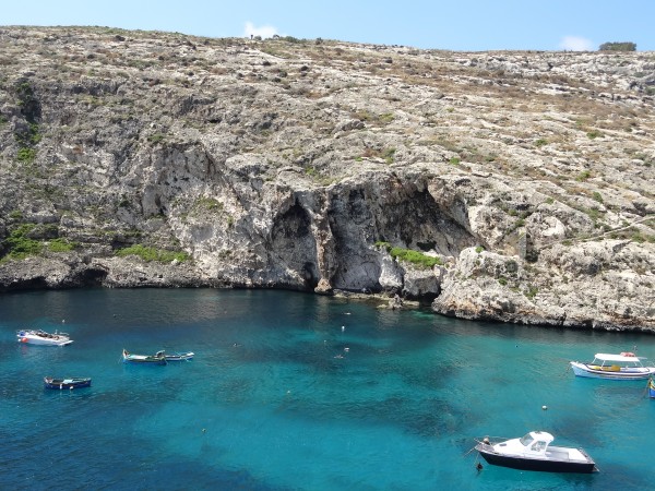 Tekintettel Xlendi bay, Gozo, Málta