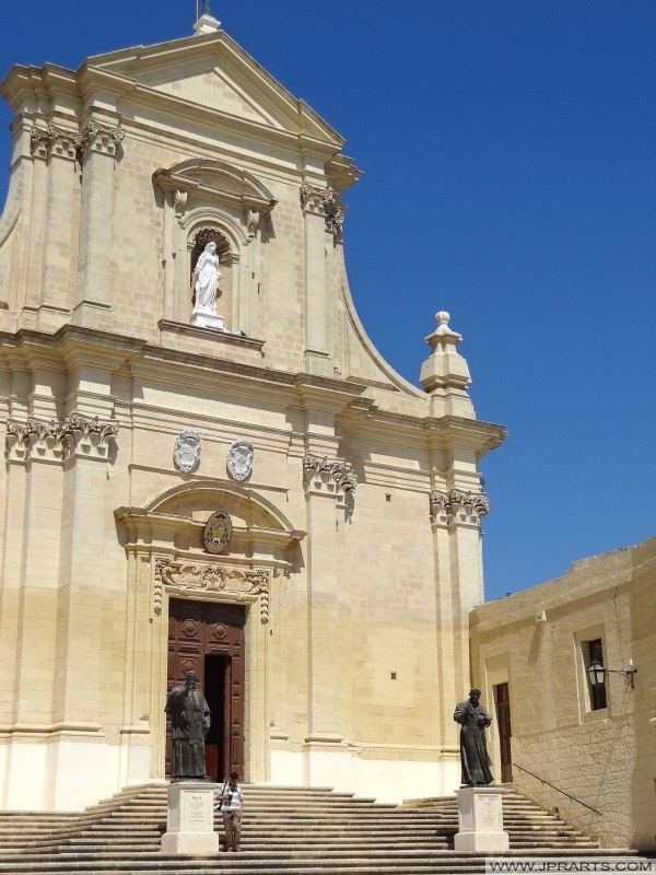 Cathedral of the Assumption in Victoria (Gozo, Malta) Kathedrale der Himmelfahrt in Victoria (Gozo, Malta)