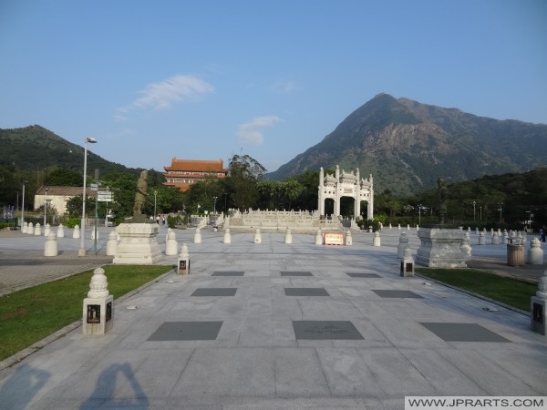 Bodhi Path at the new Ngong Ping Piazza, Hong Kong