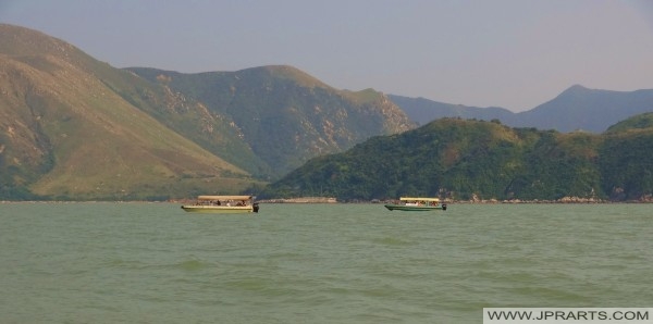 Coastline from Lantau Island, Hong Kong 从大屿山,香港海岸线