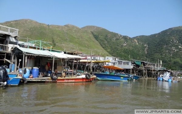 Stilt Houses in Tai O, Hong Kong