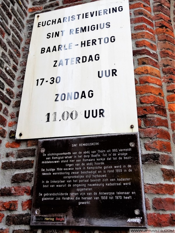 Eucharist St. Remigius Church in Baarle-Hertog, Belgium Eucharisztia Szent Remigius templom Baarle-Hertog, Belgium