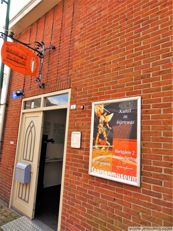 Bougies musée (Musée de Baarle) à la frontière entre la Belgique et les Pays-Bas