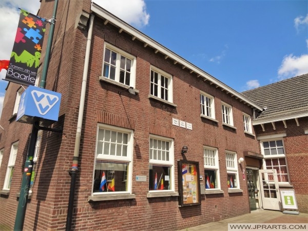 Tourismusbüro in Baarle-Nassau-Hertog (Belgien - Niederlande)