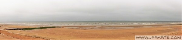 Strand in Calvados (Cabourg, Frankrijk)