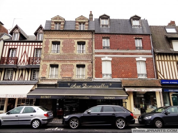 Geschäfte in Deauville, Frankreich