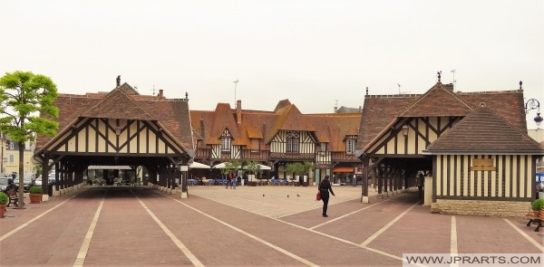 Place du Marché de Deauville, France