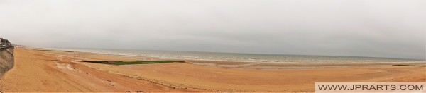 Strand Cabourg, Frankreich