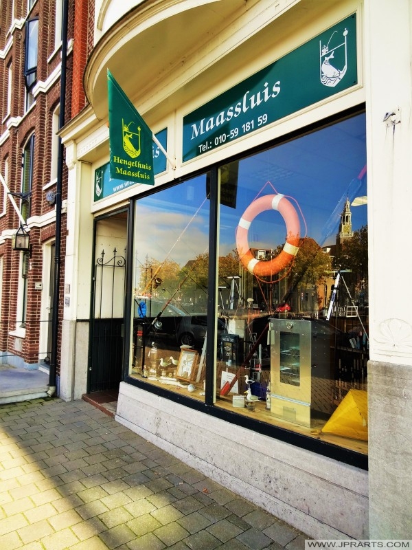 Shops in Maassluis, The Netherlands
