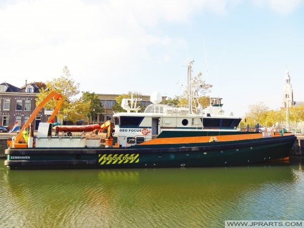 Research vessel Geo Focus (2012) in Maassluis, The Netherlands Research vessel Geo Focus (2012) in Maassluis, The Netherlands