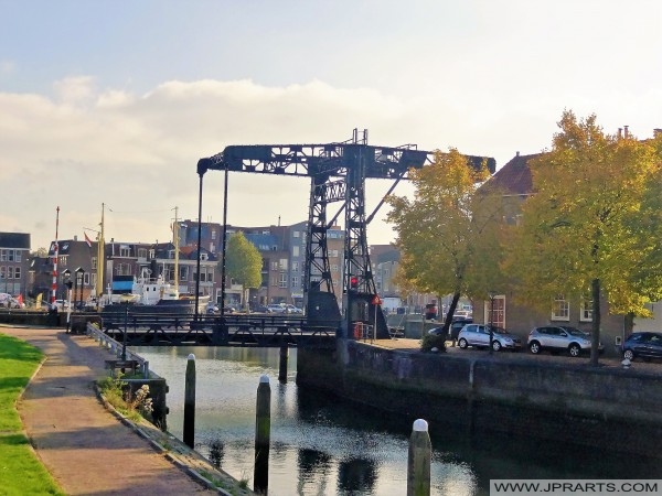 Schansbrug i Maassluis, Nederland