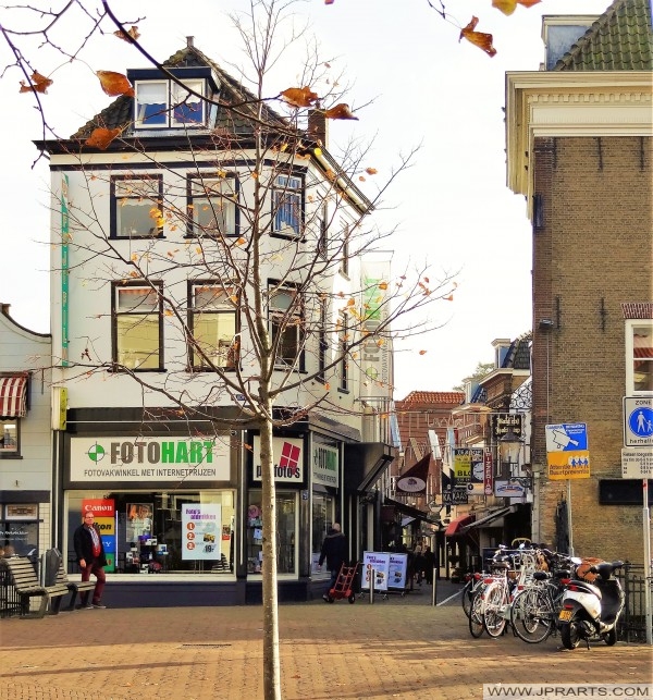 Shoppen in Maassluis, Nederland