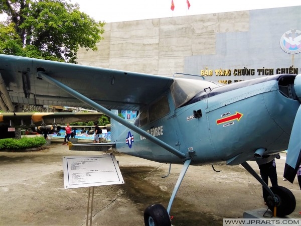 Cessna U.17 Flugzeug (Krieg Remnants Museum in Ho-Chi-Minh-Stadt, Vietnam)