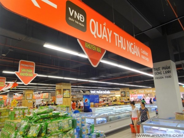 Supermarket in Vung Tau, Vietnam