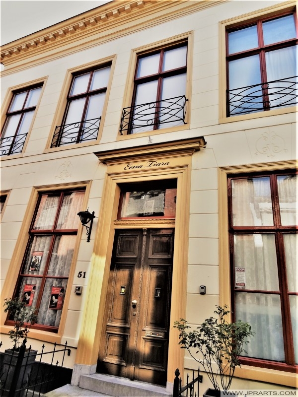 Adellijke Stadhuis 'Eena Tiara' in Leeuwarden, Nederland