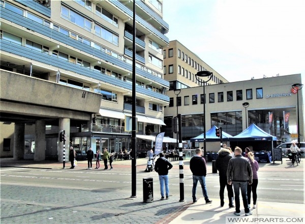 Bibliotheek in Tilburg, Nederland