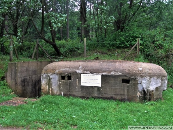 Bunker der Abschusskontrolle (V1 Stelling Val Ygot, Frankreich)