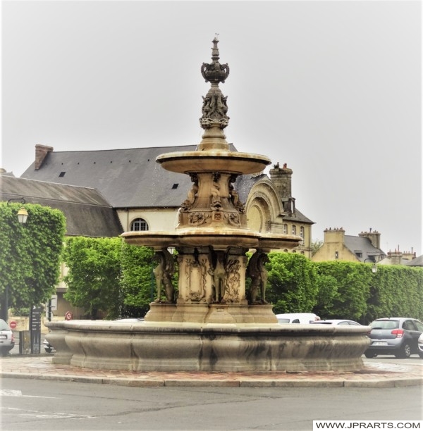 Fontaine St Patrice à Bayeux, France