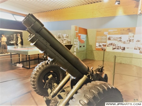 Gun at the Museum of the Battle of Normandy (Bayeux, France)