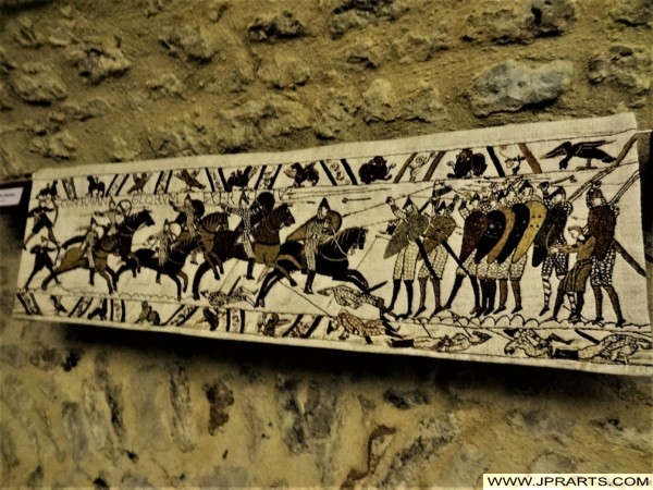 Battle of Hastings, a segment of the Bayeux Tapestry