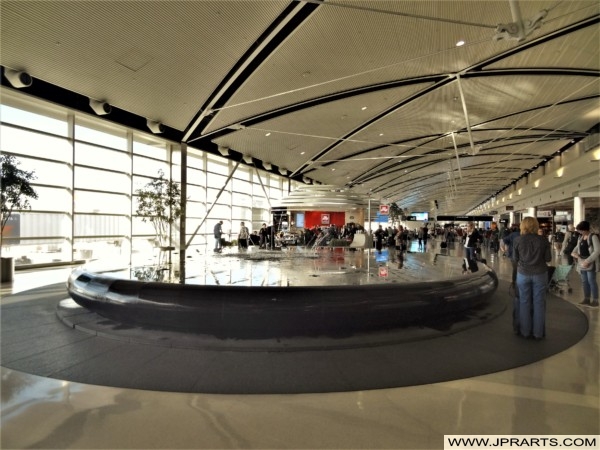 Indoor Fountain at Detroit Metropolitan Airport