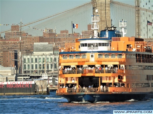 Sen. John J. Marchi Staten Island Ferry in New York, USA