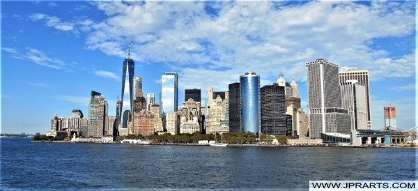 Skyline of Lower Manhattan (New York, USA)