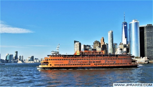 World's Most Famous Ferries (Staten Island Ferry in New York, USA)
