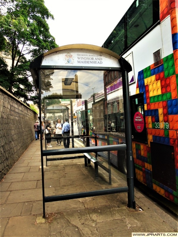Bus Station in Windsor and Maidenland, UK
