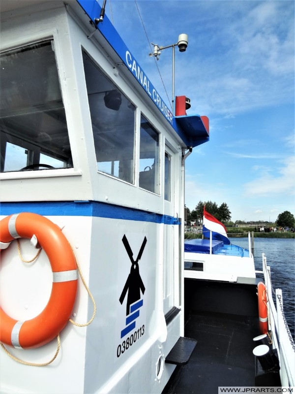 Canal Cruiser in Kinderdijk, The Netherlands