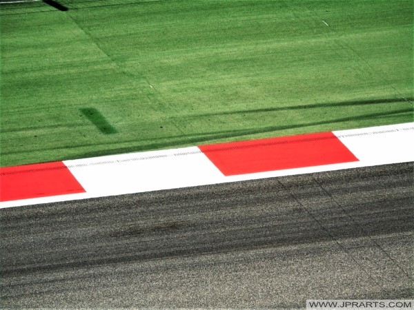 Bahrain International Circuit Track is made of Graywacke Aggregate