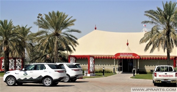 Welcome Centre at the Bahrain International Circuit