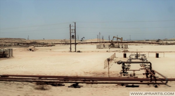 Oilfield on the Arabian Peninsula (Bahrain)