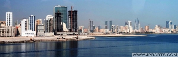 Skyline of Manama, Bahrain