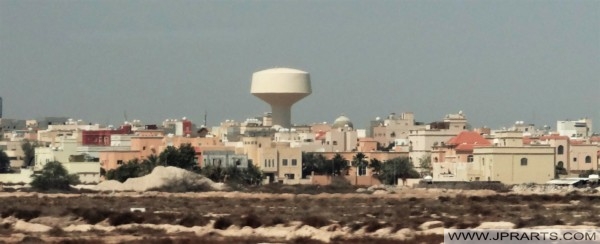 Water Tower in the Bahraini Landscape برج الماء في المشهد البحريني
