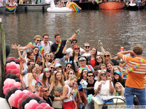 Having Fun during Pride Amsterdam 2019