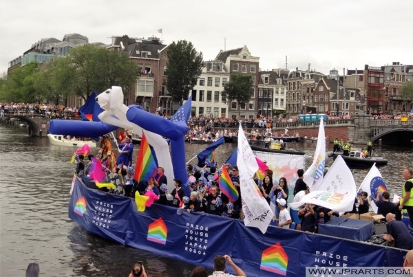 Pride House Tokyo Japan 2020 during the Pride Amsterdam