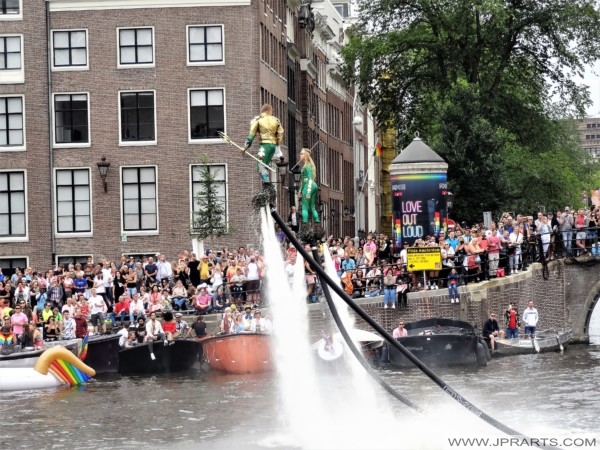 Showtime during the Amsterdam Pride 2019