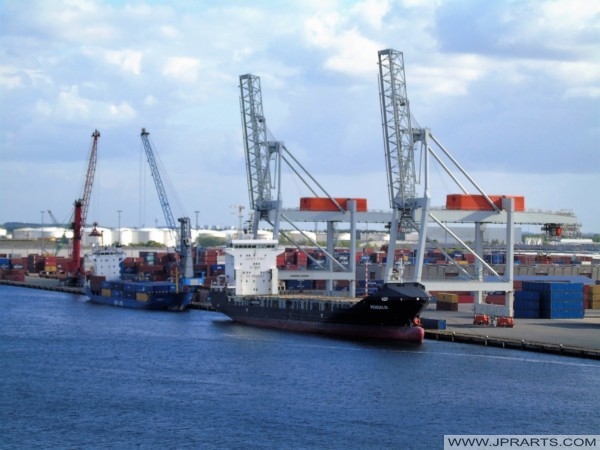 Port of Amsterdam in The Netherlands Port of Amsterdam in The Netherlands