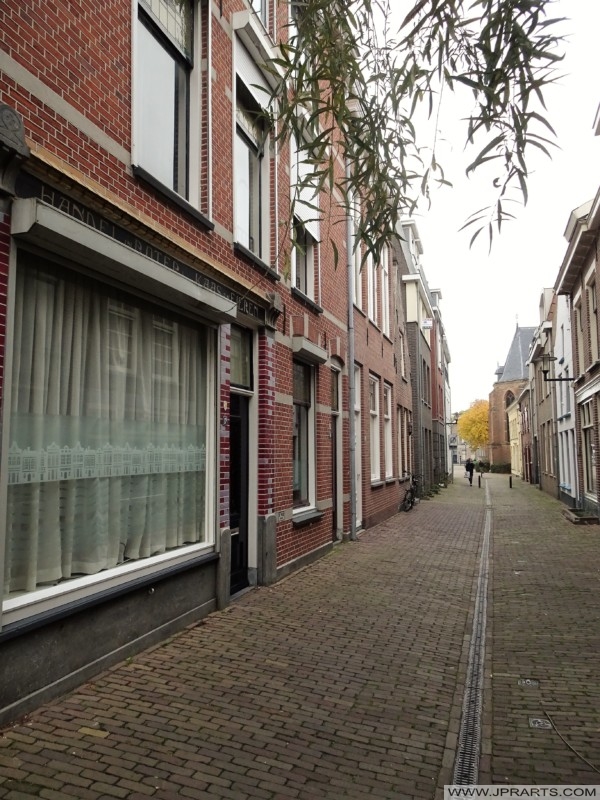 Trade in butter, cheese and eggs in the Kerkstraat in Tiel, Netherlands Handel in Boter, Kaas en Eieren in de Kerkstraat in Tiel, Nederland