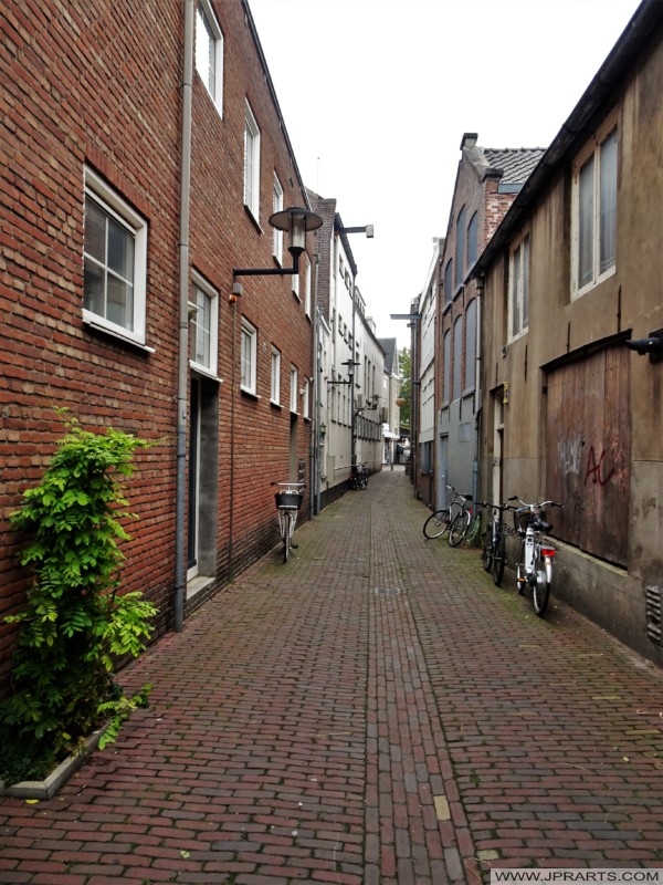Korte Nieuwsteeg in Tiel, Netherlands Korte Nieuwsteeg di Tiel, Belanda
