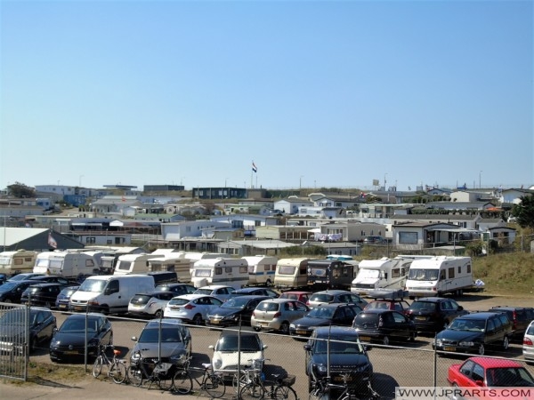 Camping De Duinrand in Zandvoort, Nederland